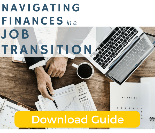 Managing your finances during a job transition